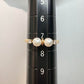 【御本木】MIKIMOTO K18 アコヤ真珠 3.8mm リング