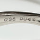 PT900 アレキサンドライト ダイヤモンド リング 0.35ct 希少石