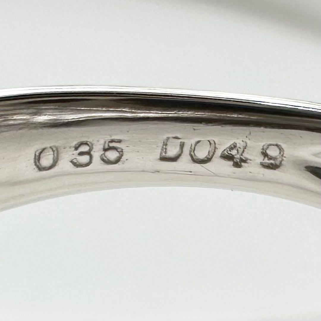 PT900 アレキサンドライト ダイヤモンド リング 0.35ct 希少石