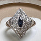 PT900 アレキサンドライト ダイヤモンド リング 0.35ct 希少石