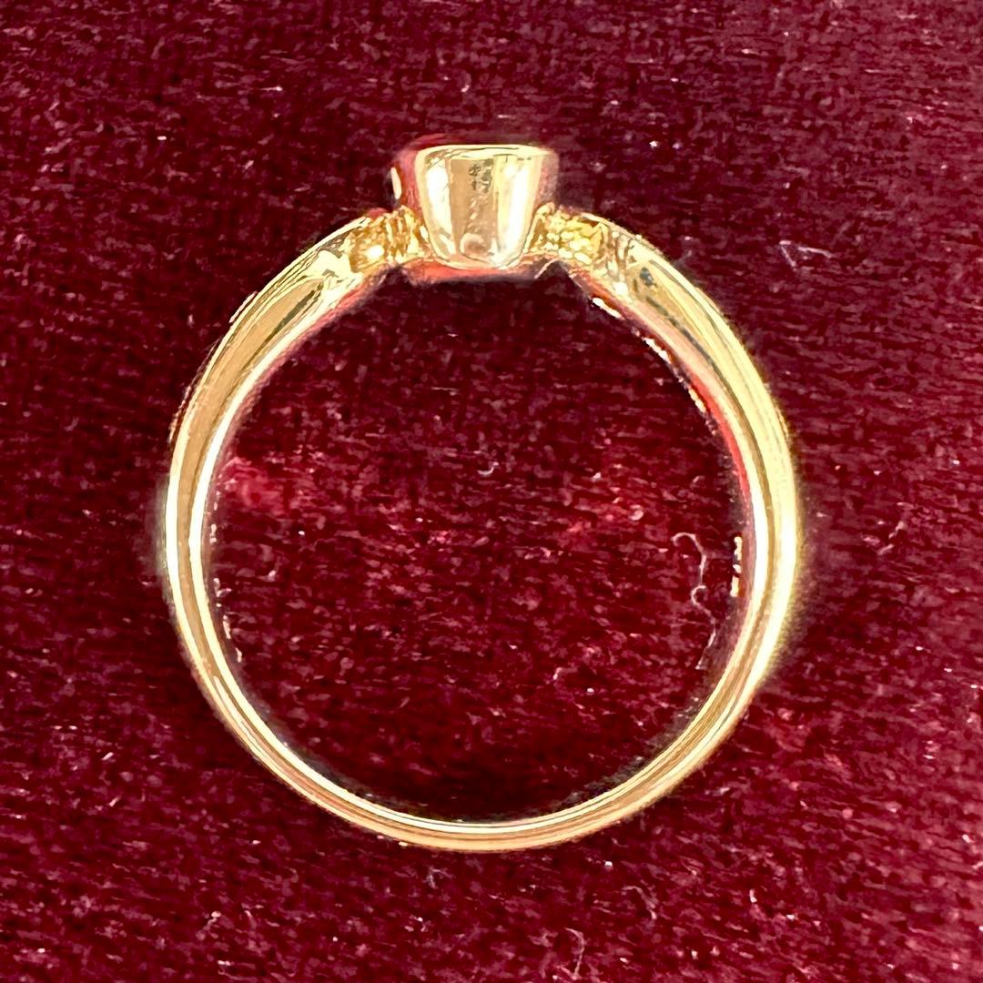 【K18】スピネル 0.85ct リング