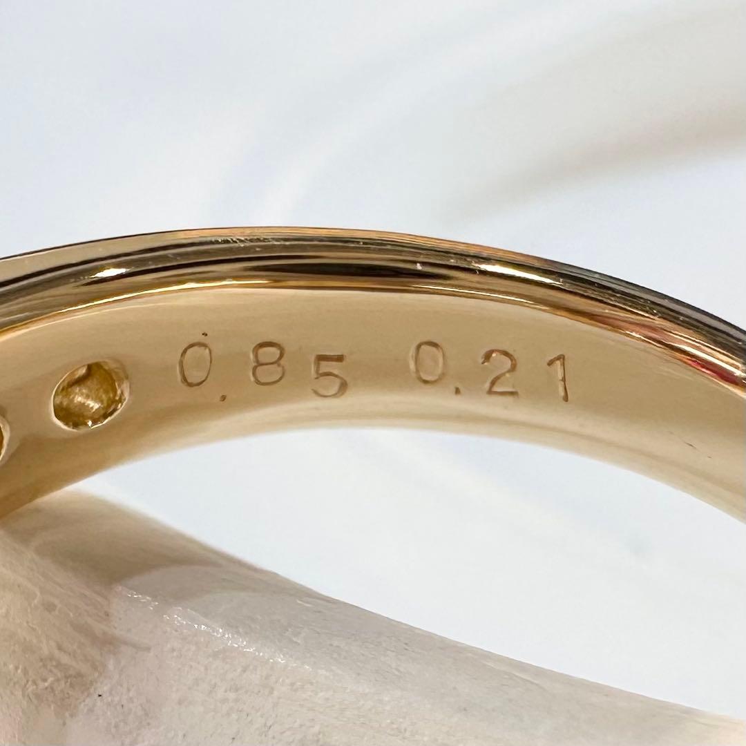 【K18】スピネル 0.85ct リング