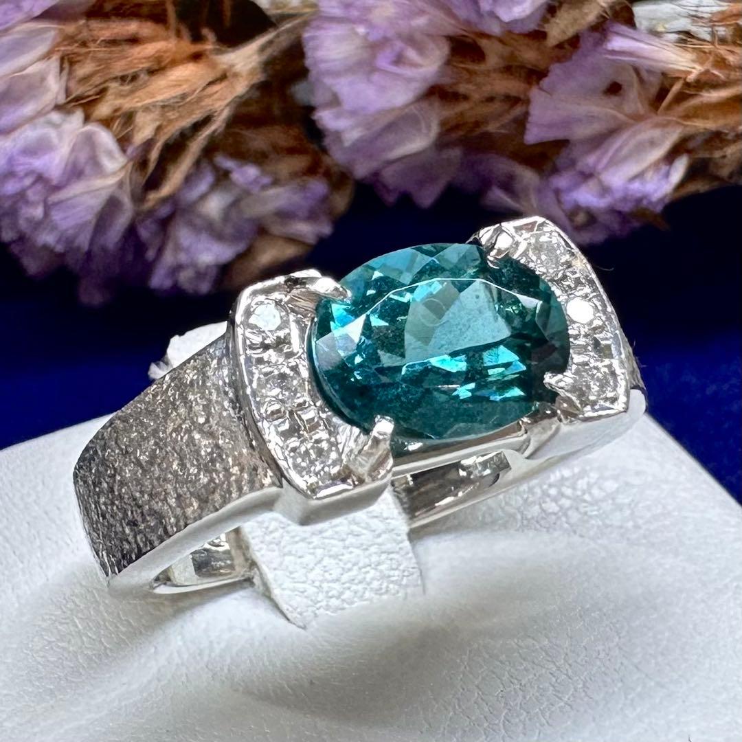 【美品】PT900トルマリン1.62ct リング