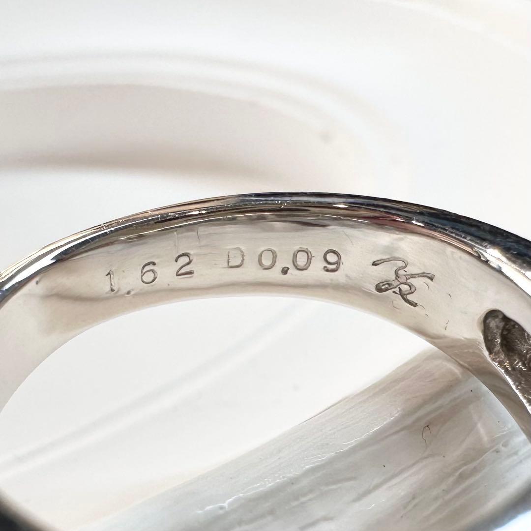 【美品】PT900トルマリン1.62ct リング