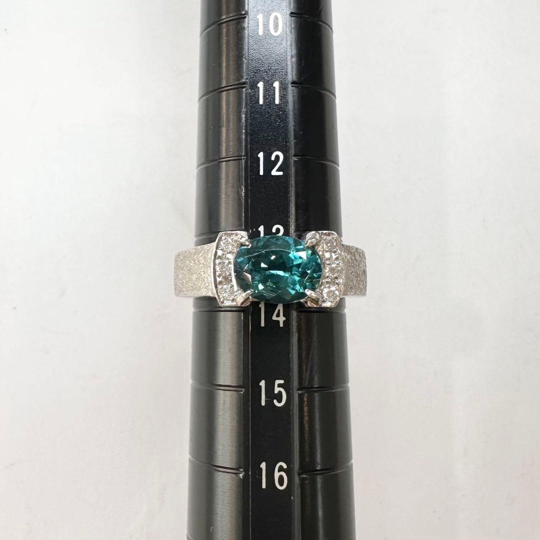 【美品】PT900トルマリン1.62ct リング