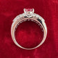 PT900 ルビー 2.06ct ダイヤモンド デザインリング 大粒