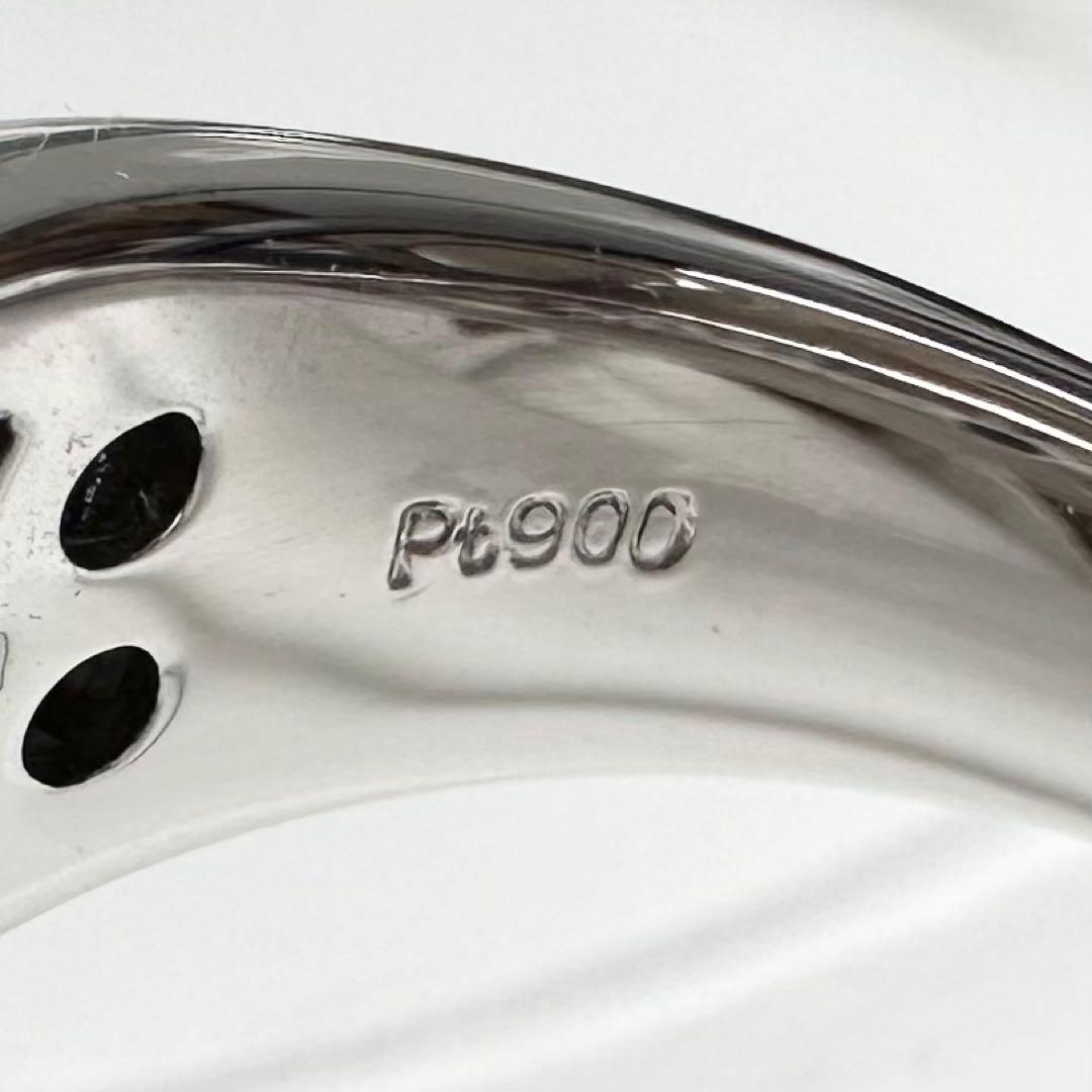 PT900 ルビー 2.06ct ダイヤモンド デザインリング 大粒