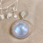 【美品】K18 馬貝パール 21.1mm ペンダント