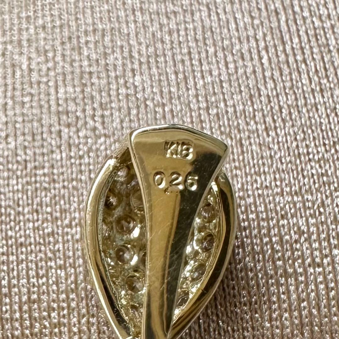 【美品】K18 馬貝パール 21.1mm ペンダント