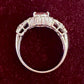 PT900 ルビー1.30ct ダイヤモンド 取り巻きリング