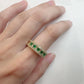 【K18】エメラルド 0.32ct ダイヤモンド リング