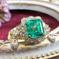 【K18】エメラルド 1.28ct リング