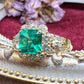 【K18】エメラルド 1.28ct リング