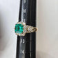 【K18】エメラルド 1.28ct リング