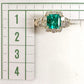 【K18】エメラルド 1.28ct リング