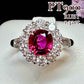【美品】PT900 ルビー 1.32ct リング