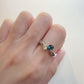 【美品】PT900 トルマリン 0.538ct リング ダイヤモンド