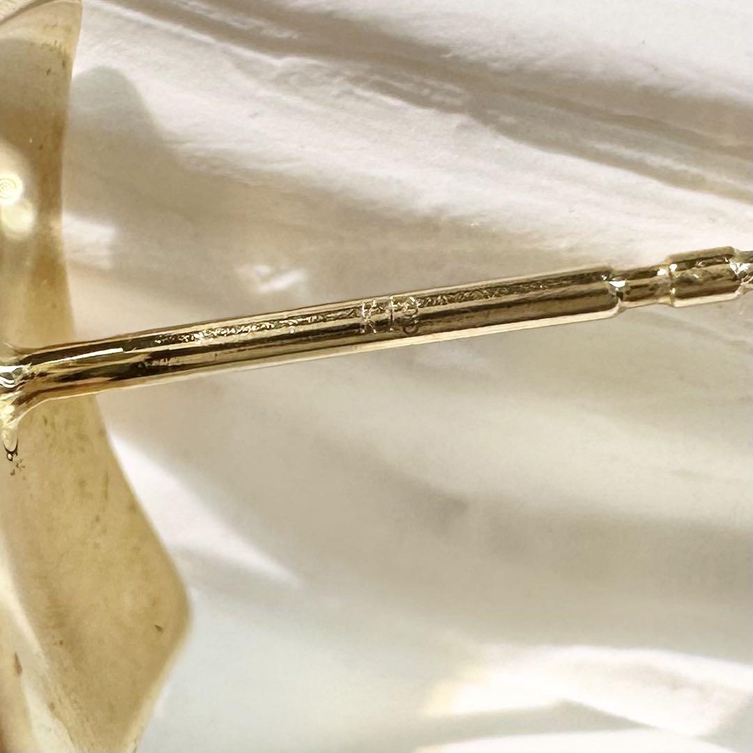 【K18】ゴールド ピアス