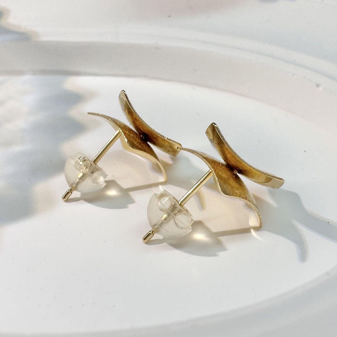 【K18】ゴールド ピアス