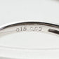 K18WG アレキサンドライト ダイヤモンド リング 0.15ct 希少石