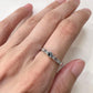 K18WG アレキサンドライト ダイヤモンド リング 0.15ct 希少石