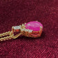 Ponte Vecchio K18 ルビー 1.56ct ダイヤ ネックレス