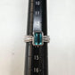 PT900 ブルーグリーントルマリン 1.45ct ダイヤモンド リング