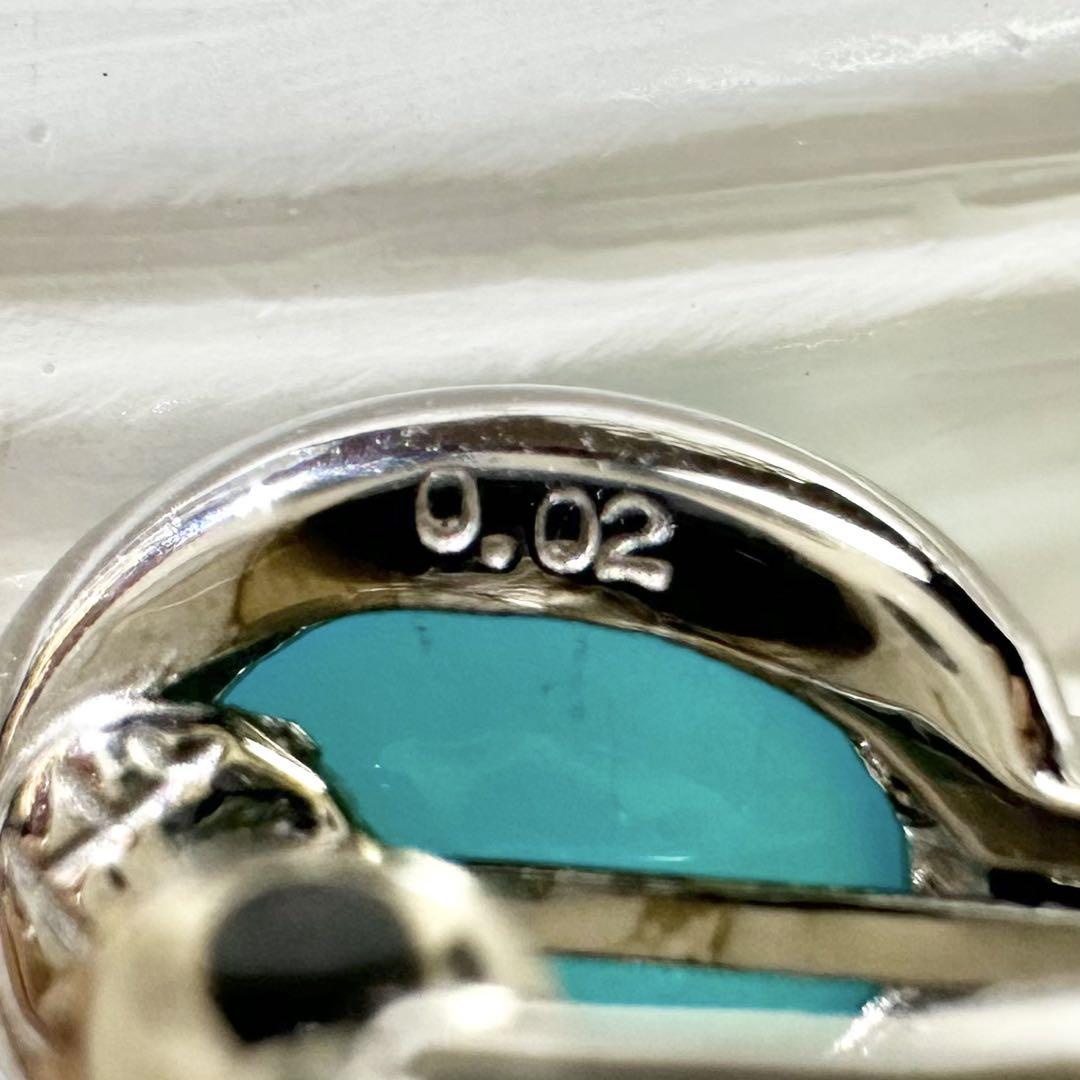 【K18】ブルーオパール 1.13/1.16ct ダイヤ　イアリング　ネオン