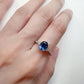 【美品】PT900 ブルーサファイア 1.633ct リング