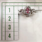 【TASAKI】PT900 パパラチアサファイア 0.34 ct リング