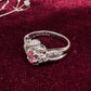 【TASAKI】PT900 パパラチアサファイア 0.34 ct リング