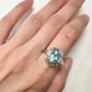 JEWELER MIWA アクアマリン ダイヤモンド リング 1.75ct