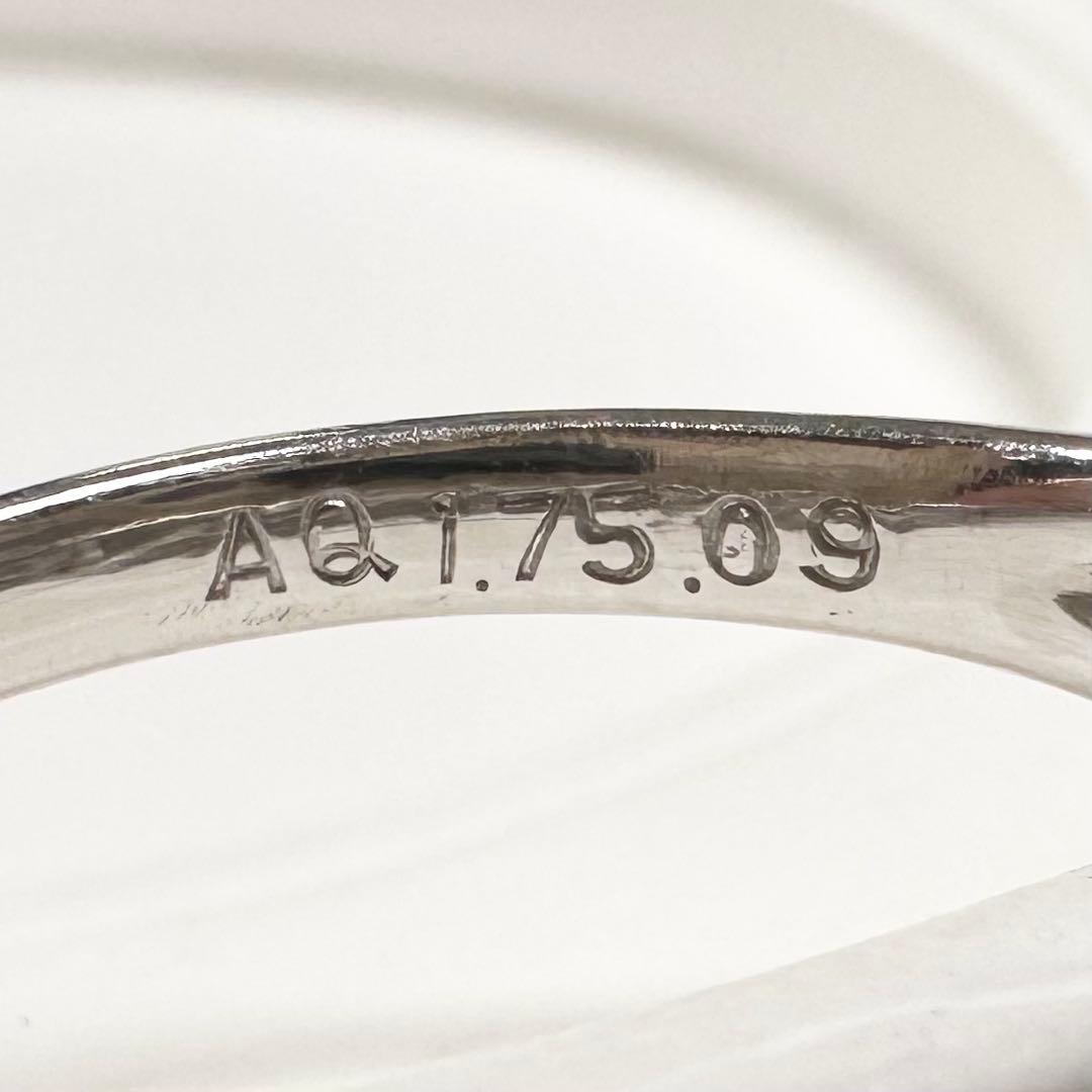 JEWELER MIWA アクアマリン ダイヤモンド リング 1.75ct