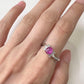 PT900 スターサファイア ダイヤモンド リング 1.08ct