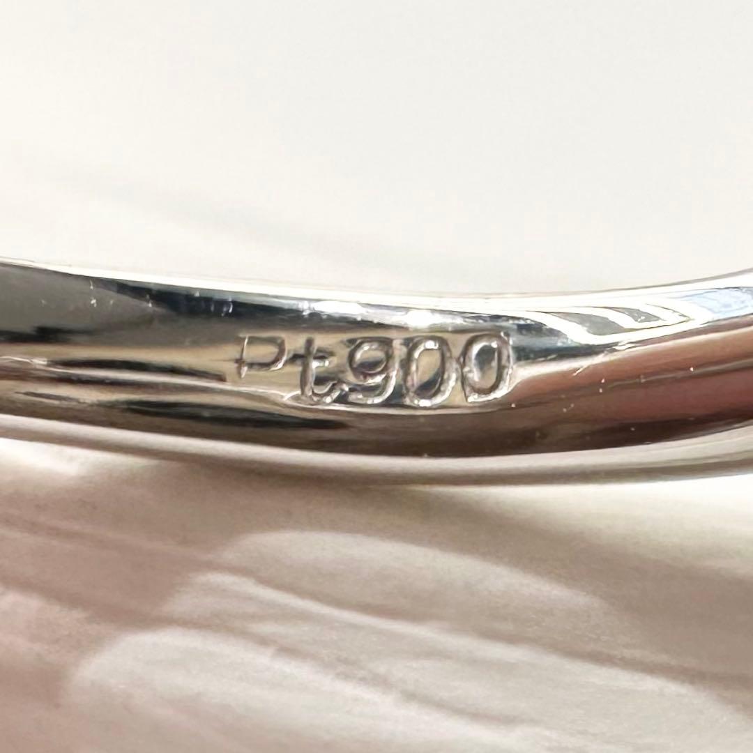 PT900 スターサファイア ダイヤモンド リング 1.08ct