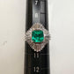 【美品】PT900 エメラルド 1.10ct リング
