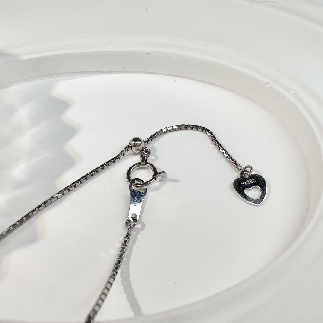 美品】PT900 インペリアルトパーズ 1.73ct ネックレスオレンジピンク