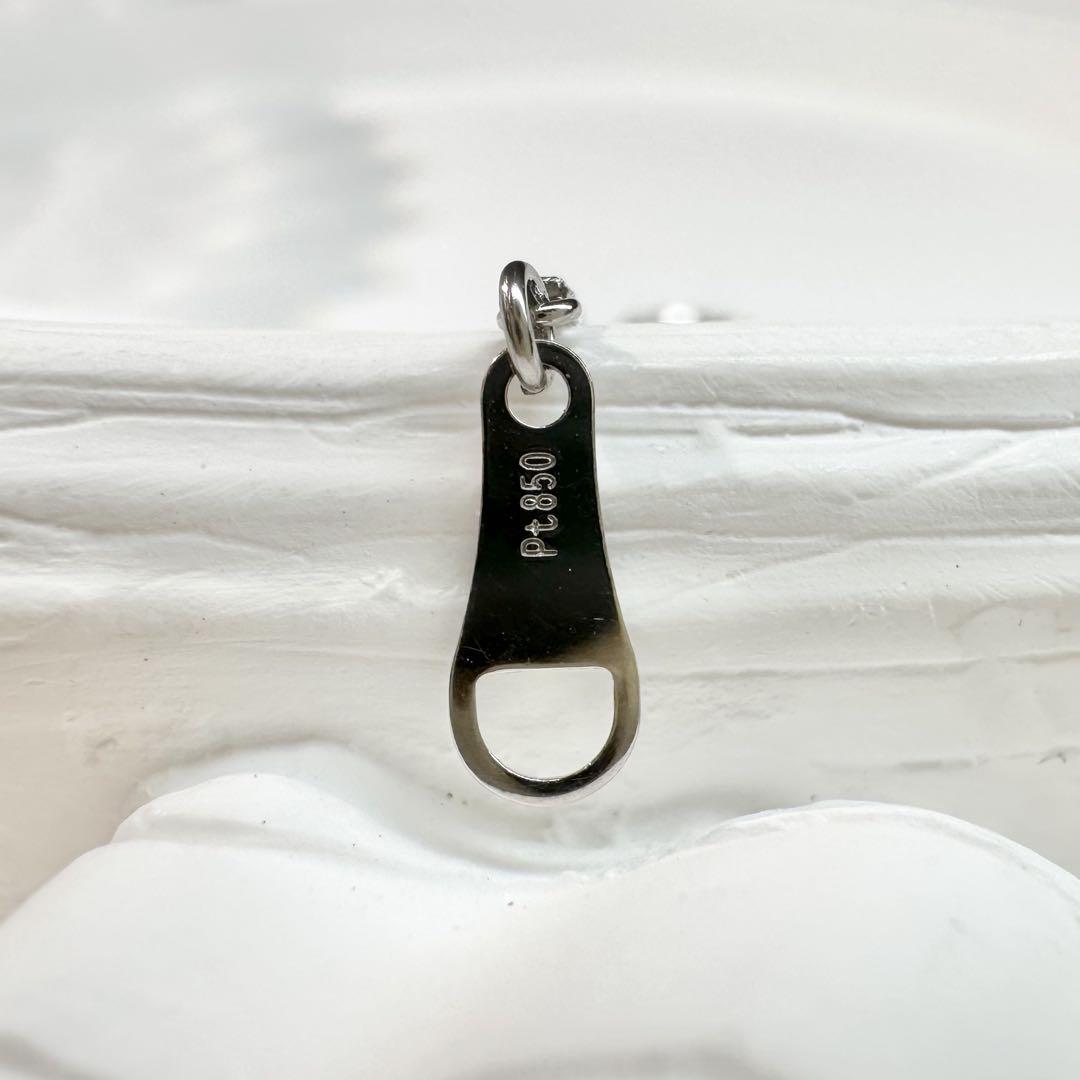 【美品】PT900 インペリアルトパーズ 1.73ct ネックレスオレンジピンク