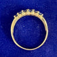 K18 サファイア 1.10ct ダイヤモンド リング