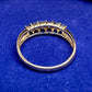 K18 サファイア 1.10ct ダイヤモンド リング