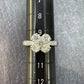 【美品】PT900 ダイヤモンド 1.026ct リング フラワーモチーフ