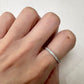 K18 ダイヤモンド0.25ct ハーフエタニティリング