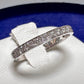 K18 ダイヤモンド0.25ct ハーフエタニティリング