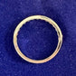 K18 ダイヤモンド0.25ct ハーフエタニティリング