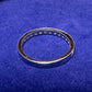 K18 ダイヤモンド0.25ct ハーフエタニティリング