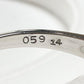 PT950 サファイア0.59ct ダイヤモンド デザインリング