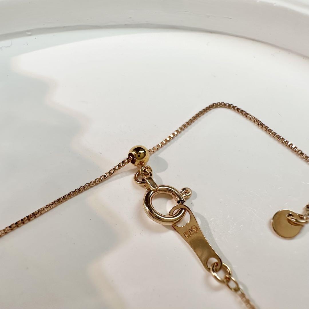 【K18】ルビー 1.04ct ダイヤ ネックレス