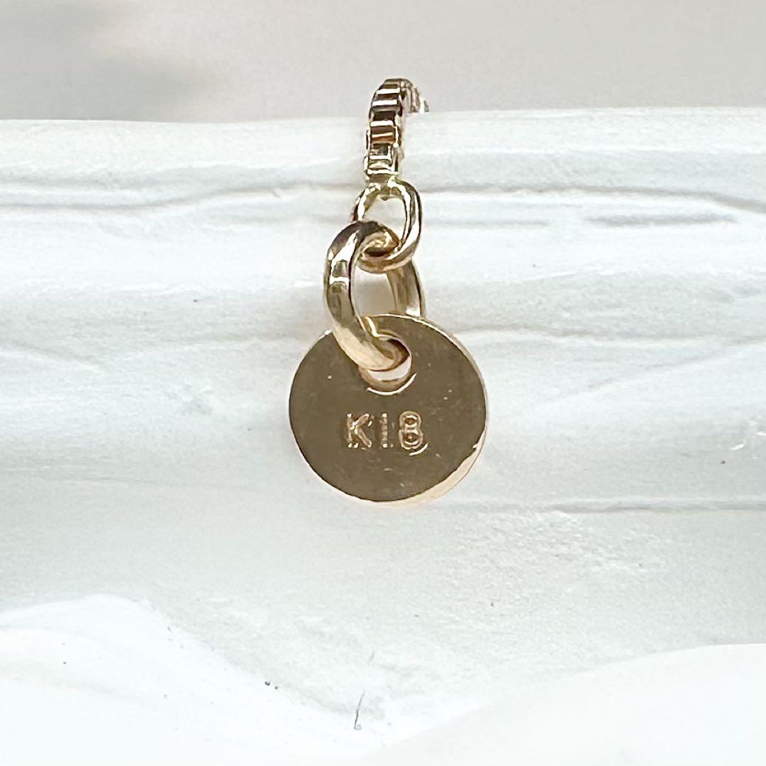 【K18】ルビー 1.04ct ダイヤ ネックレス