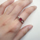 【美品】PT900 ルビー 0.75ct リング ダイヤ