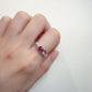 【美品】PT900 ルビー 0.75ct リング ダイヤ